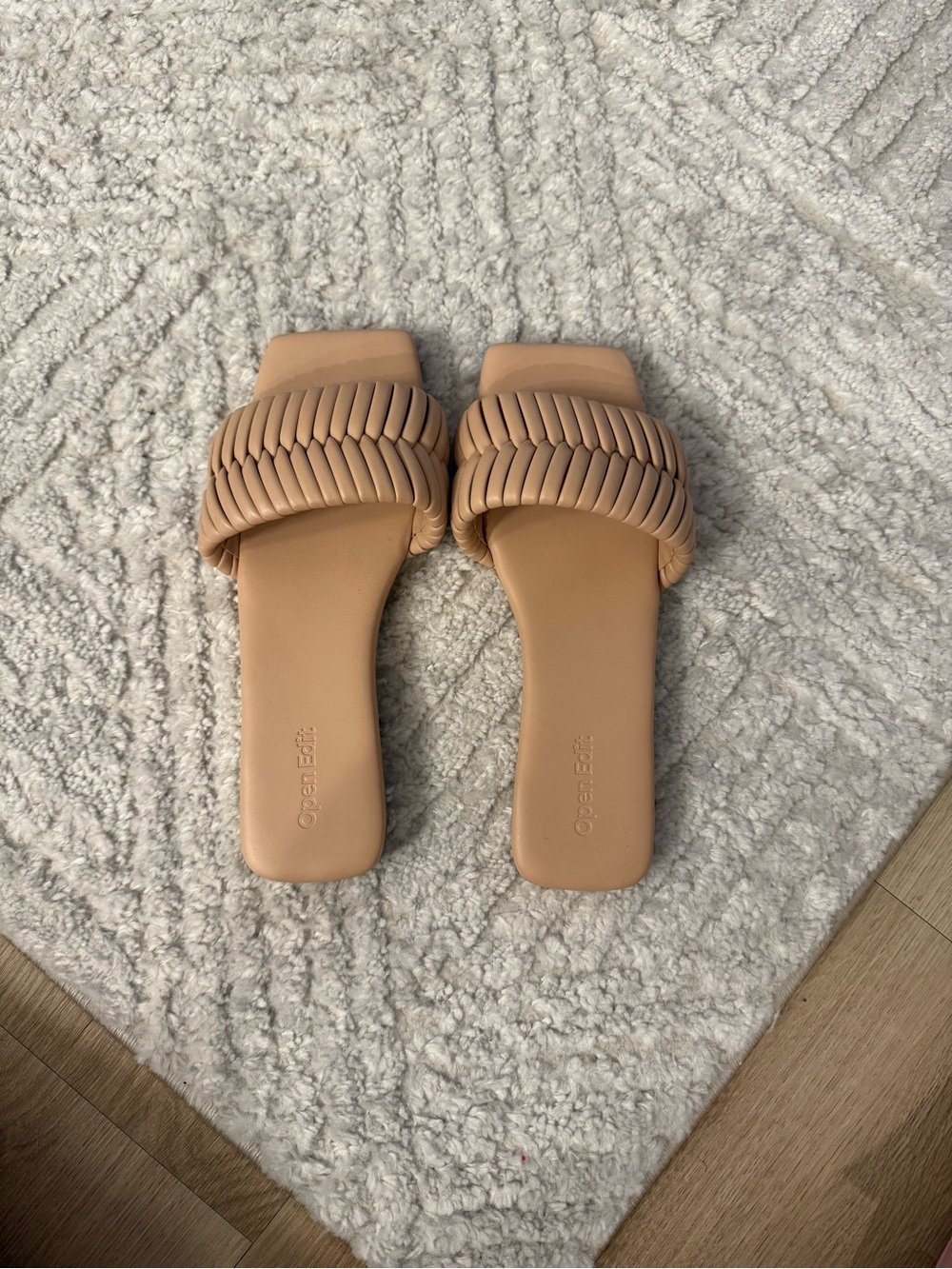 Open Edit flat sandals